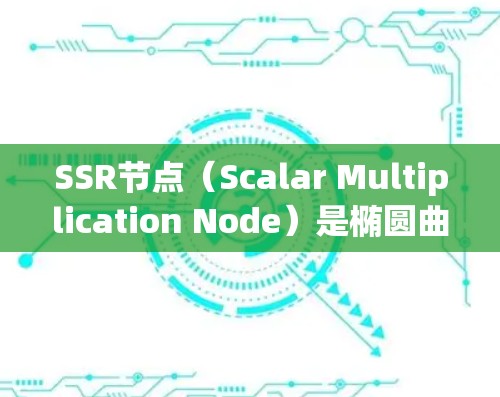 SSR节点(Scalar Multiplication Node)是椭圆曲线加密中的关键组件,主要用于执行标量乘法运算,用于生成加密货币交易的点。以下是对SSR节点的详细解析