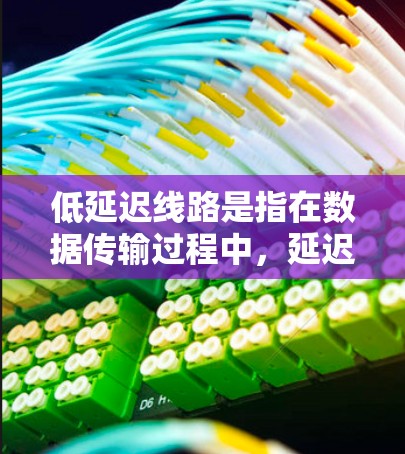 低延迟线路是指在数据传输过程中，延迟（数据传输所需时间）最小化的通信线路，这对于确保数据传输的效率和实时性至关重要。以下是对低延迟线路的详细分析