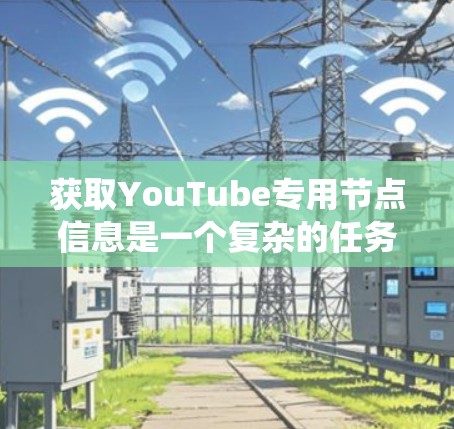 获取YouTube专用节点信息是一个复杂的任务,涉及技术方法和合法性。以下是对该问题的系统分析和分步解决方案