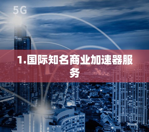 1.国际知名商业加速器服务 1.国际知名商业加速器服务