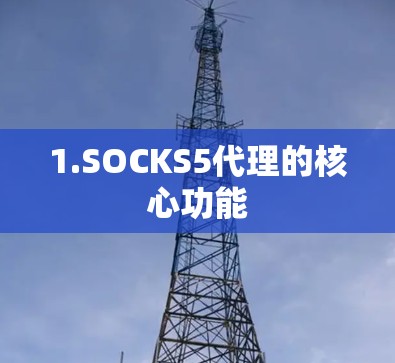 1.SOCKS5代理的核心功能 1.SOCKS5代理的核心功能