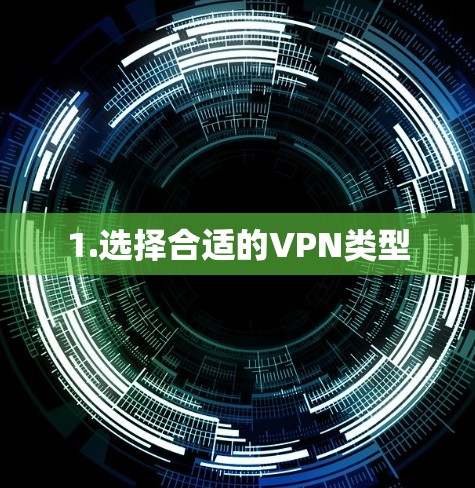 1.选择合适的VPN类型