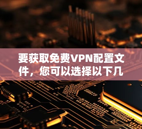 要获取免费VPN配置文件，您可以选择以下几种方法