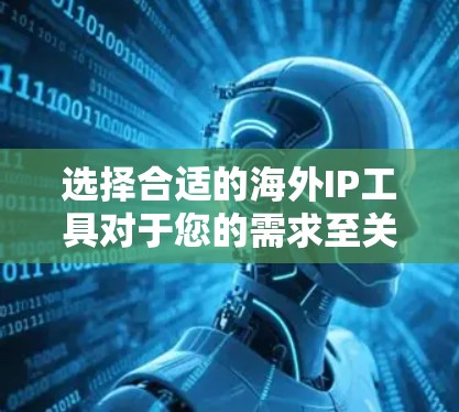 选择合适的海外IP工具对于您的需求至关重要。以下是根据您的需求整理的海外IP工具推荐
