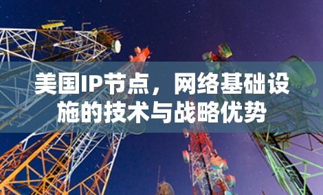 美国IP节点,网络基础设施的技术与战略优势 美国IP节点,网络基础设施的技术与战略优势