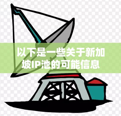 以下是一些关于新加坡IP池的可能信息