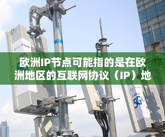 欧洲IP节点可能指的是在欧洲地区的互联网协议（IP）地址节点。IP地址是互联网的基础，用于唯一标识网关和主机。每个IP地址都属于一个网络，网络可以是局域网（如企业内网）或互联网（如公共互联网）