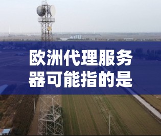 欧洲代理服务器可能指的是在欧洲地区提供服务的代理服务器。这种服务器可以用于多种目的，例如数据处理、内容分发、负载均衡或隐私保护。以下是一些可能的用途和相关信息