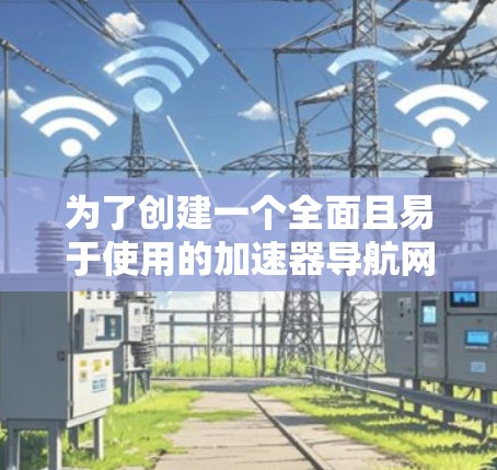 为了创建一个全面且易于使用的加速器导航网站，以下是一个详细的设计概述