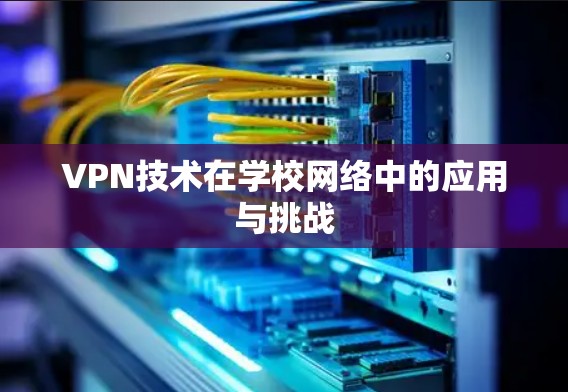 VPN技术在学校网络中的应用与挑战
