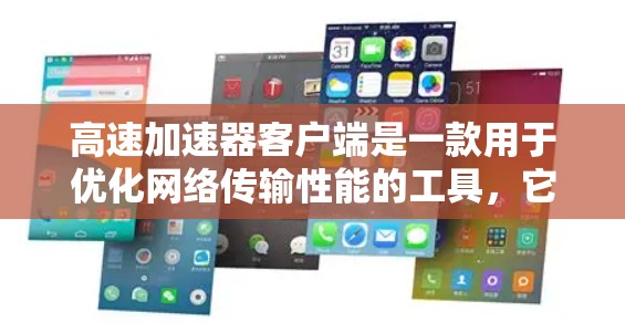 高速加速器客户端是一款用于优化网络传输性能的工具,它通过智能检测和选择最优路由,加速数据传输,降低延迟和带宽消耗。以下是对高速加速器客户端的详细分析和使用指南 高速加速器客户端是一款用于优化网络传输性能的工具,它通过智能检测和选择最优路由,加速数据传输,降低延迟和带宽消耗。以下是对高速加速器客户端的详细分析和使用指南