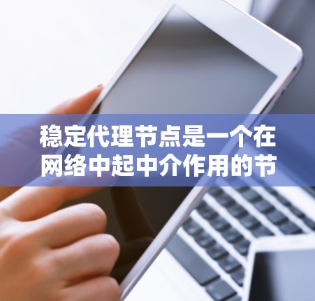 稳定代理节点是一个在网络中起中介作用的节点，用于确保数据传输的高效性和可靠性。以下是对稳定代理节点的详细分析