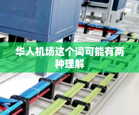 华人机场这个词可能有两种理解