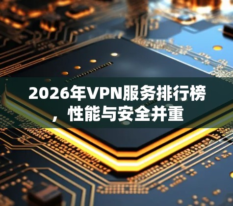 2026年VPN服务排行榜,性能与安全并重 2026年VPN服务排行榜,性能与安全并重
