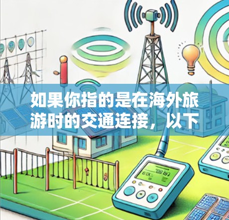 如果你指的是在海外旅游时的交通连接，以下是一些常见的交通方式和连接信息