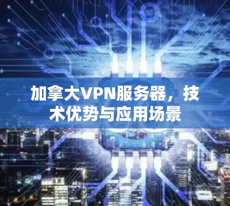 加拿大VPN服务器,技术优势与应用场景 加拿大VPN服务器,技术优势与应用场景