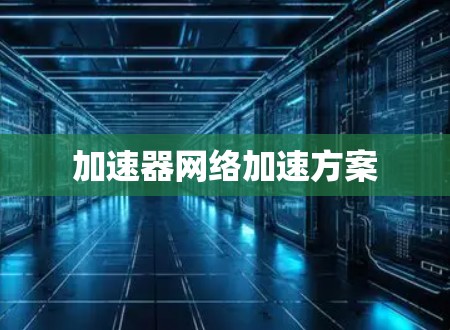 加速器网络加速方案