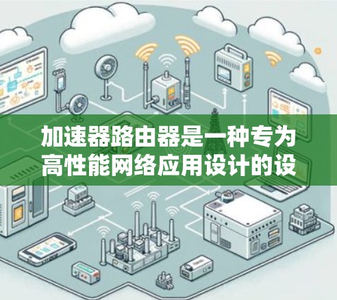 加速器路由器是一种专为高性能网络应用设计的设备,它通过硬件加速技术直接处理数据包,显著提高数据传输速度和网络吞吐量。以下是关于加速器路由器的详细介绍,帮助您更好地理解和应用它 加速器路由器是一种专为高性能网络应用设计的设备,它通过硬件加速技术直接处理数据包,显著提高数据传输速度和网络吞吐量。以下是关于加速器路由器的详细介绍,帮助您更好地理解和应用它