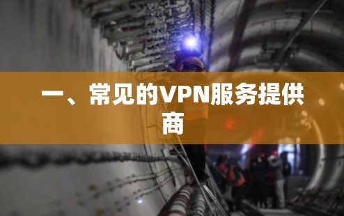 一、常见的VPN服务提供商