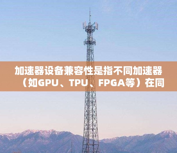 加速器设备兼容性是指不同加速器（如GPU、TPU、FPGA等）在同一计算环境中协同工作的能力，确保它们能够高效、稳定地运行并互相配合。以下是关于加速器设备兼容性的详细解释和常见问题及解决方法