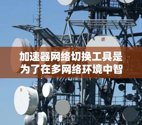 加速器网络切换工具是为了在多网络环境中智能化、动态地切换网络，以优化性能和可靠性而开发的。以下是对这一技术的详细分析