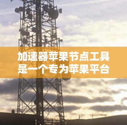 加速器苹果节点工具是一个专为苹果平台设计的性能优化工具，主要用于分析和优化应用程序在多核处理器上的运行效率。以下是对该工具的详细分析和使用建议