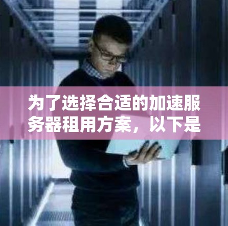 为了选择合适的加速服务器租用方案，以下是一步步的解决方案
