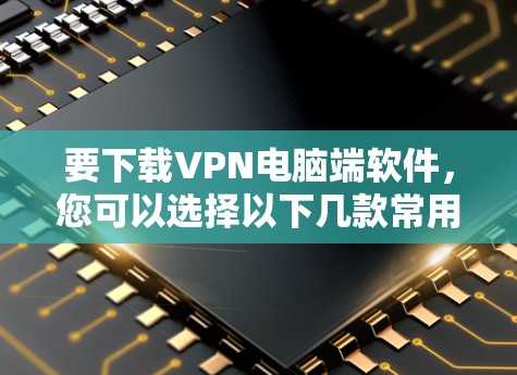 要下载VPN电脑端软件,您可以选择以下几款常用的VPN服务提供商 要下载VPN电脑端软件,您可以选择以下几款常用的VPN服务提供商