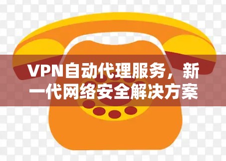 VPN自动代理服务,新一代网络安全解决方案 VPN自动代理服务,新一代网络安全解决方案