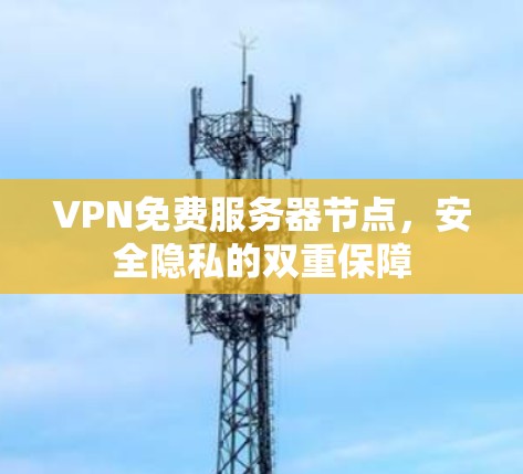 VPN免费服务器节点,安全隐私的双重保障 VPN免费服务器节点,安全隐私的双重保障