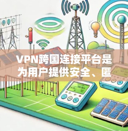 VPN跨国连接平台是为用户提供安全、匿名和高效网络连接的重要工具,尤其在跨国业务和个人隐私保护方面发挥着关键作用。以下是对常见跨国VPN平台的详细分析,帮助您做出明智的选择 VPN跨国连接平台是为用户提供安全、匿名和高效网络连接的重要工具,尤其在跨国业务和个人隐私保护方面发挥着关键作用。以下是对常见跨国VPN平台的详细分析,帮助您做出明智的选择