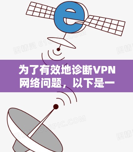 为了有效地诊断VPN网络问题,以下是一套分步的解决方案,结合了多种工具和方法 为了有效地诊断VPN网络问题,以下是一套分步的解决方案,结合了多种工具和方法