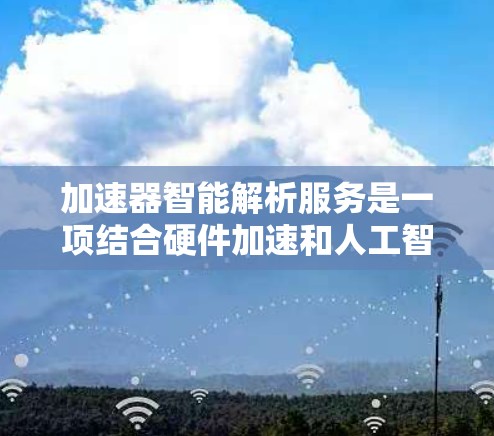 加速器智能解析服务是一项结合硬件加速和人工智能技术的解决方案,旨在优化数据处理任务的性能、效率和可靠性。以下是对此服务的详细分析和总结 加速器智能解析服务是一项结合硬件加速和人工智能技术的解决方案,旨在优化数据处理任务的性能、效率和可靠性。以下是对此服务的详细分析和总结