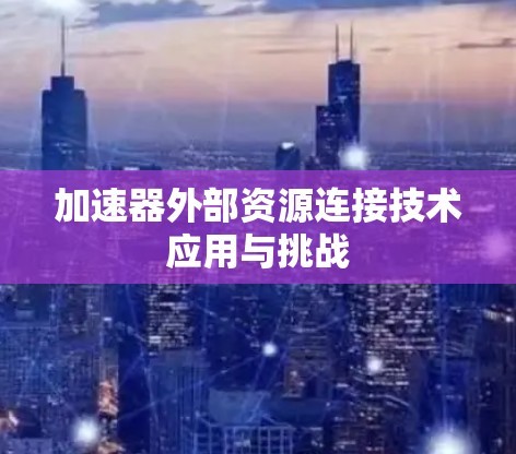 加速器外部资源连接技术应用与挑战