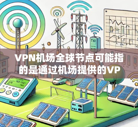VPN机场全球节点可能指的是通过机场提供的VPN服务或机场附近的VPN服务器节点。以下是一些相关的信息和建议