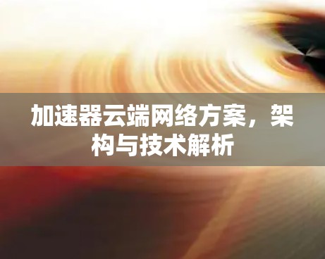 加速器云端网络方案,架构与技术解析