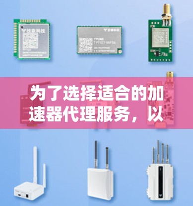 为了选择适合的加速器代理服务，以下是一个组织化的评估框架和总结，帮助您做出明智的选择