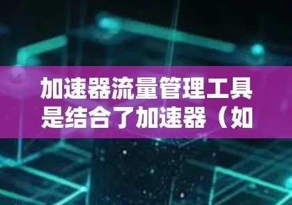 加速器流量管理工具是结合了加速器(如FPGA、GPU)和流量管理功能的解决方案,旨在优化数据处理和传输效率。以下是这些工具的分类及其应用场景 加速器流量管理工具是结合了加速器(如FPGA、GPU)和流量管理功能的解决方案,旨在优化数据处理和传输效率。以下是这些工具的分类及其应用场景