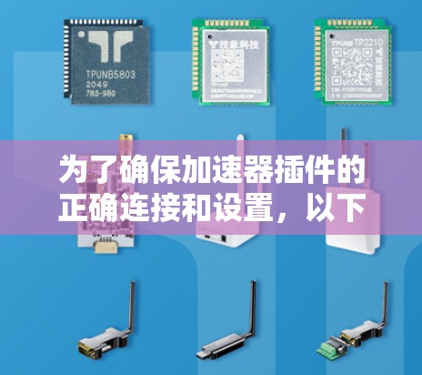 为了确保加速器插件的正确连接和设置，以下是一步一步的指南