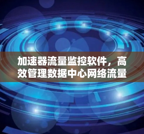 加速器流量监控软件，高效管理数据中心网络流量