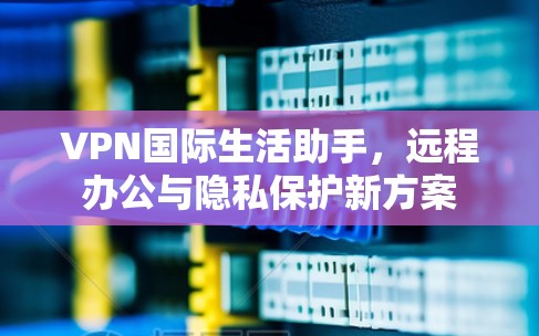 VPN国际生活助手，远程办公与隐私保护新方案
